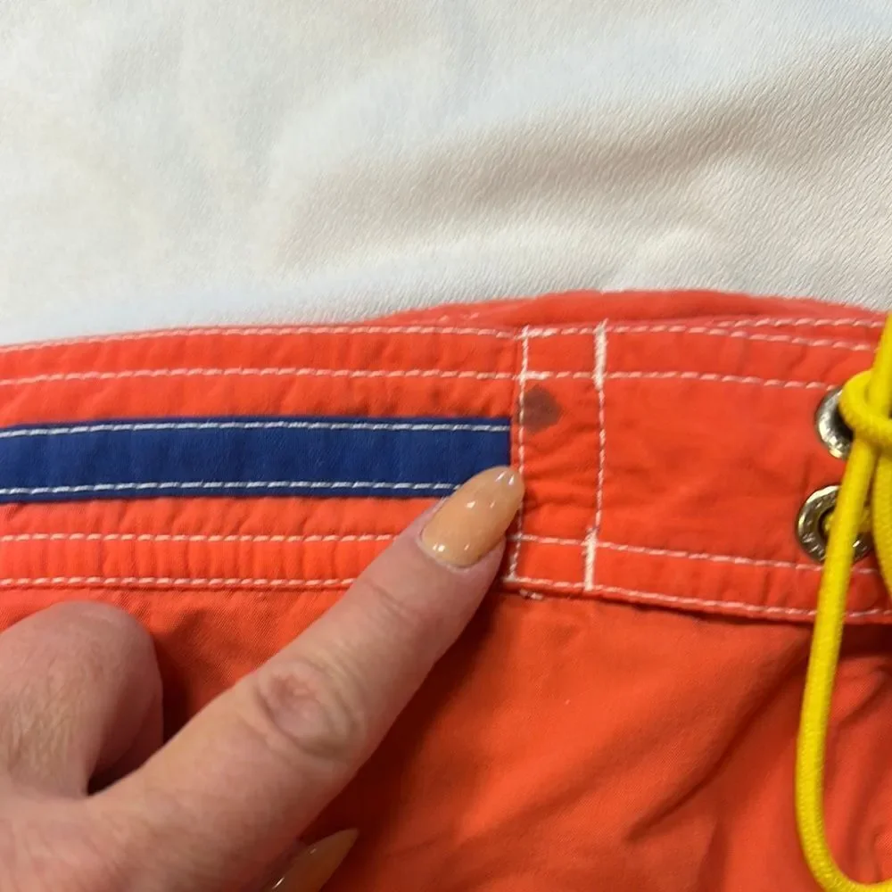 Tommy Hilfiger Orange and Yellow Board Shorts